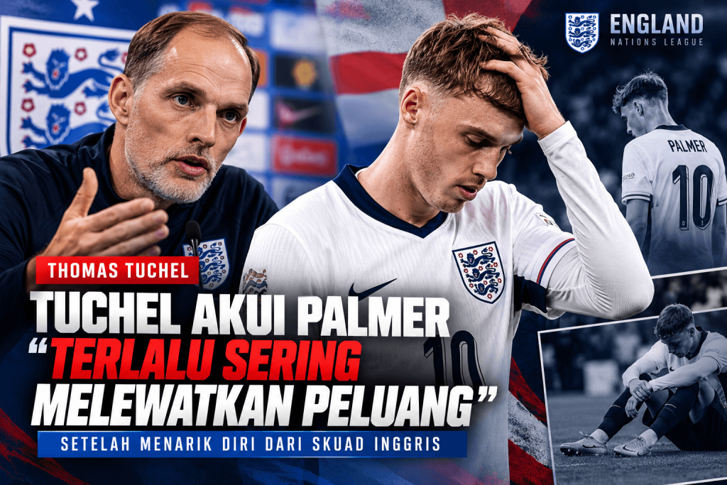 Cole Palmer Kembali Absen, Thomas Tuchel Sebut Kesempatan Bersama Inggris Terbuang